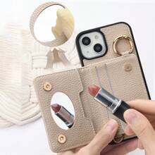 Phone Case Lanyard Phone Case Phone Case Protector With Mirror Anti-Drop And Dirty Exclusive Design Fashion Phone Case Suitable For IPhone6/7/8/SE2/SE3/11/12/13/14/15/16 Pro ,16 Promax