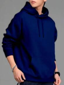 Men Sweatshirts - Azul Marino - Ver 1