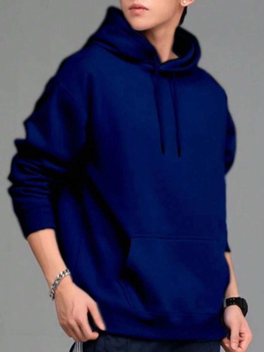Men Sweatshirts - Azul Marino - Ver 1