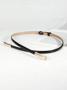 1 Miếng Của phụ nữ Châu Âu và Châu Mỹ Phong cách Giường đôi tiêu chuẩn Khóa trái tim Thắt lưng , Đúng mốt Màu thuần Cao đẳng Học sinh Thiếu niên Phụ kiện Đối với Giải trí Dịp - màu đen - Xem 1