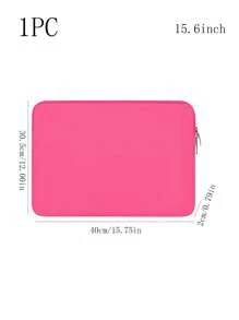 适用于11、13、14、15、15.6英寸笔记本电脑的软包，办公旅行包，学生笔记本电脑包，保护套，加厚防震防水商务笔记本电脑包，笔记本电脑公文包，平板电脑保护套，适用于商务旅行、学校、大学、办公室、学生、教师、教室等场合。 - 玫紅色 - 查看 8