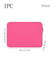 适用于11、13、14、15、15.6英寸笔记本电脑的软包，办公旅行包，学生笔记本电脑包，保护套，加厚防震防水商务笔记本电脑包，笔记本电脑公文包，平板电脑保护套，适用于商务旅行、学校、大学、办公室、学生、教师、教室等场合。 - 玫紅色 - 查看 9