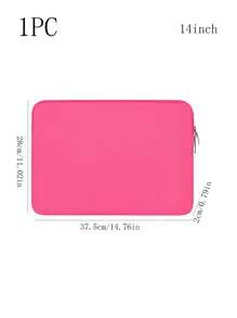 适用于11、13、14、15、15.6英寸笔记本电脑的软包，办公旅行包，学生笔记本电脑包，保护套，加厚防震防水商务笔记本电脑包，笔记本电脑公文包，平板电脑保护套，适用于商务旅行、学校、大学、办公室、学生、教师、教室等场合。 - 玫紅色 - 查看 7
