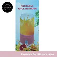 Licuadora Portátil Para Jugos - Azul - Ver 2