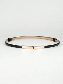 1 Miếng Của phụ nữ Châu Âu và Châu Mỹ Phong cách Giường đôi tiêu chuẩn Khóa trái tim Thắt lưng , Đúng mốt Màu thuần Cao đẳng Học sinh Thiếu niên Phụ kiện Đối với Giải trí Dịp - màu đen - Xem 3