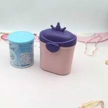 1pc Large Purple Crown-shaped Food Storage Container - Purple - View 1