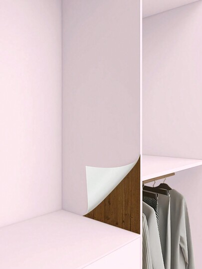 Roll Verlichting Roze Self Adhesive Wallpaper, Nordic Thickened Living Room, Bedroom Wand Paper(Seamless Joint), Renovation Stickers Peel Panels, Paper, Wallpapers, ation Items Refresh Your Home, Festival Birthday Graduation view 3