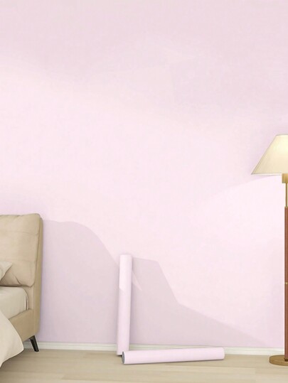 Roll Verlichting Roze Self Adhesive Wallpaper, Nordic Thickened Living Room, Bedroom Wand Paper(Seamless Joint), Renovation Stickers Peel Panels, Paper, Wallpapers, ation Items Refresh Your Home, Festival Birthday Graduation