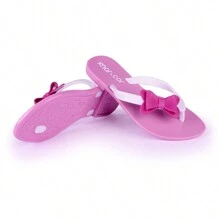 Kids Flat Sandals - Màu Hồng baby - Xem 4