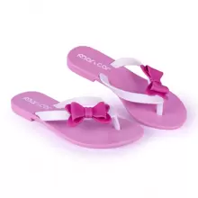 Kids Flat Sandals - Màu Hồng baby - Xem 1