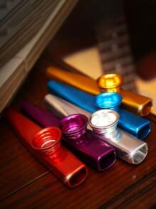 Kazoo 金屬奧福打擊樂器玩具兒童樂器 - 紫色 - 查看 6