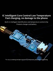 Lenovo USB C Car Charger 38W Car Phone Charger Port Adapter Charger PD20W&QC3.0 Type C Fast Charging Car Charger - Black - View 7