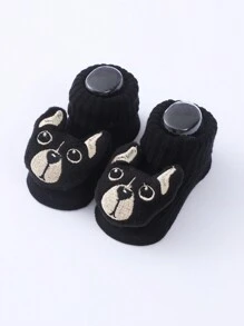 3 Pairs Of Cartoon Floor Baby Socks Doll Three-dimensional Children's Socks