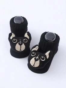 3 Pairs Of Cartoon Floor Baby Socks Doll Three-dimensional Children's Socks