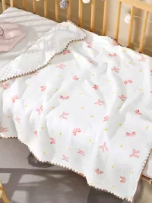 1pc Baby Cartoon Soft Flannel Multi-functional Swaddle Blanket