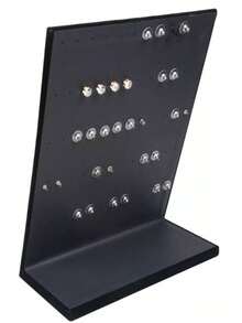 Exhibidor De Aretes  Joyería - Negro - Ver 2