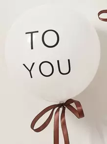 Birthday Party Decoration Balloon, Wall Decoration, Banner With Letters & Cake Topper Set, 1 Set/7pcs