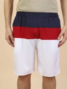 Men Shorts - 白色 - 查看 1