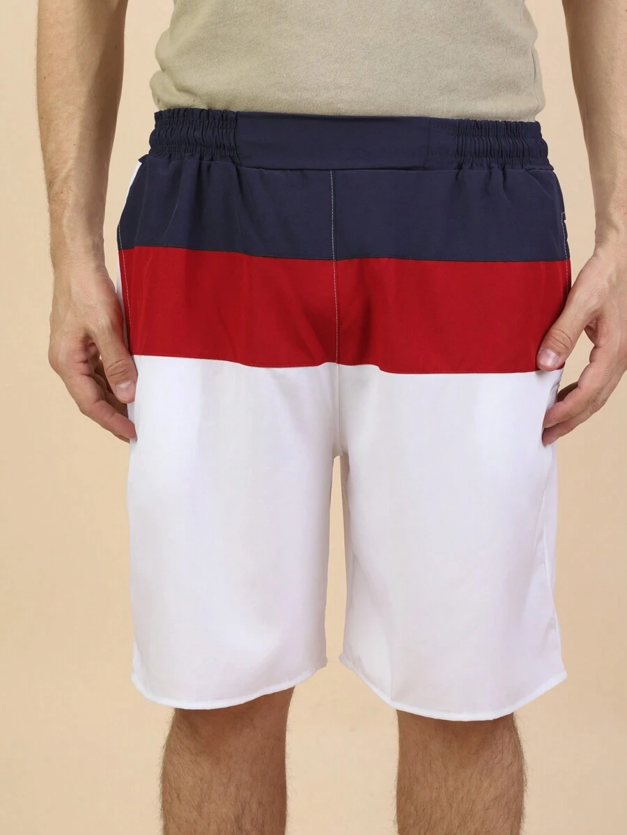 Men Shorts - 白色 - 查看 1