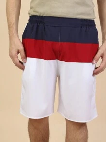 Men Shorts - 白色 - 查看 2