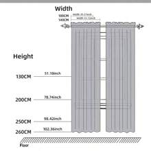 1pc Gold Thread Woven Transparent Curtain For Living Room, Bedroom, Dining Room, Kitchen; Rustic & Modern Style - Coffee Brown - View 4