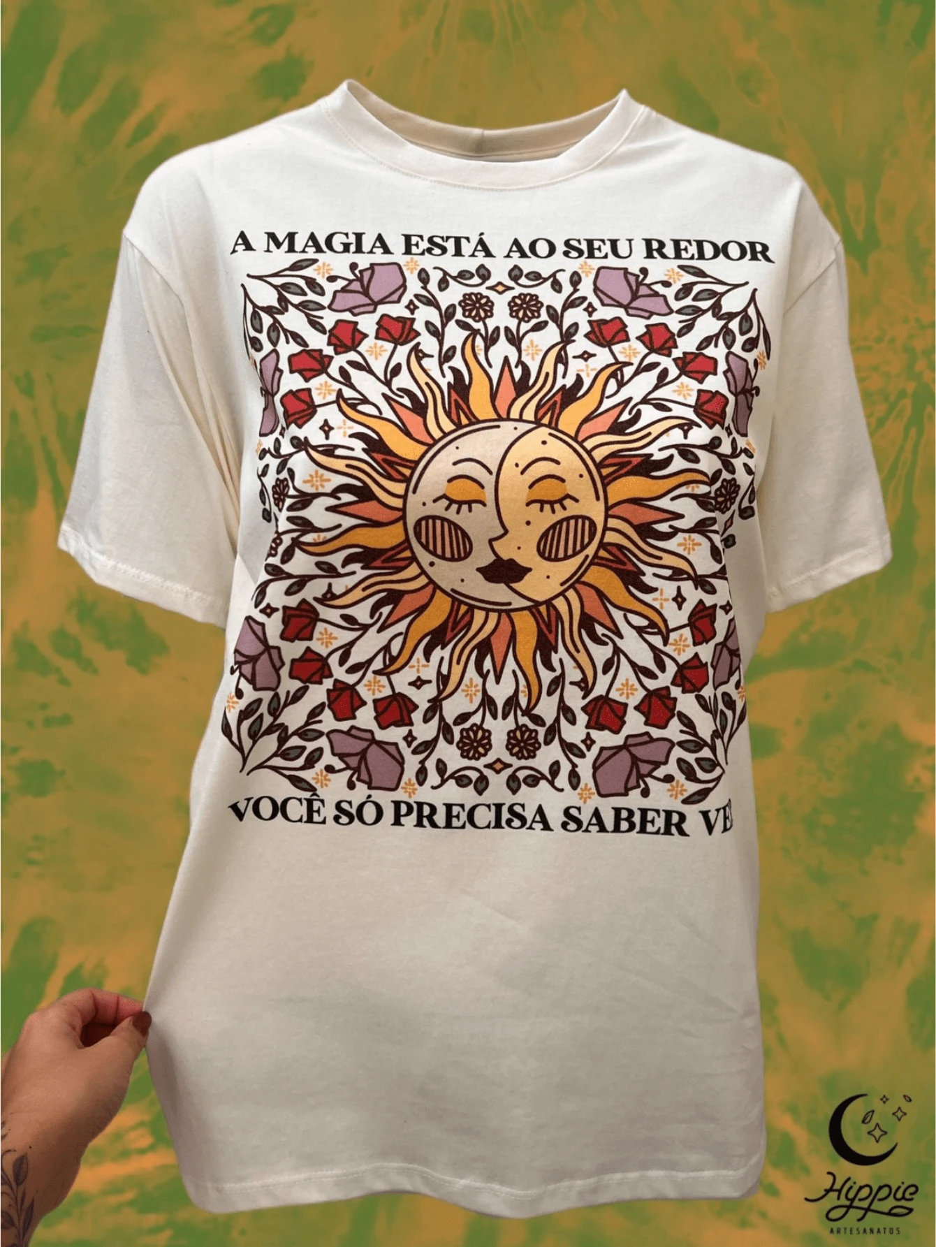 Women T-Shirts - 香檳色 - 查看 1