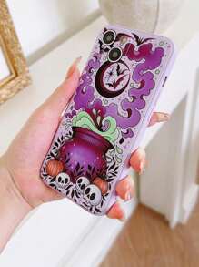 Hoạt hình Sọ Được Sơn Ốp lưng & bao da điện thoại Tương thích với iPhone 12/13/14 Loạt , Lớp bảo vệ - Nhiều màu - Xem 2