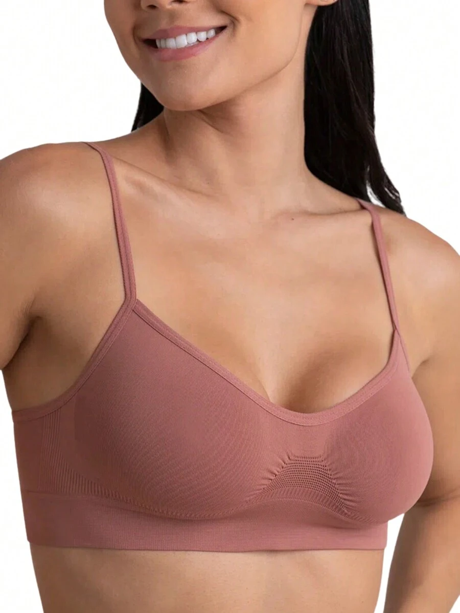 Women Bras & Bralettes - Chocolate Brown - View 1