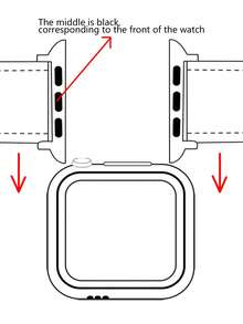 藍色竹子材料智能錶帶 - 藍色 - 查看 3
