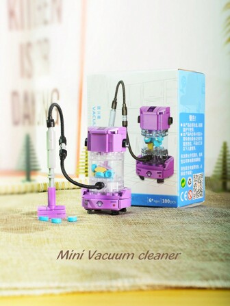 1 件儿童积木玩具 - 家用电器系列，男孩和女孩的塑料拼图组装模型玩具，教育智力礼物房间装饰