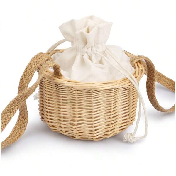 1pc Ins Style Mori Style Candy Box With Handle, Creative Gift Box For Wedding Party, Bridesmaid Handbag