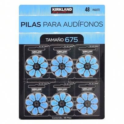 48 Pilas Bateria Aparato Auditivo Tamaño 675 Audifonos Baterias