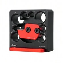 黑色一套可調整的8-20mm橡木釘製作夾具,木工電動鉆孔釘製磨圓棒輔助工具 - 黑色 - 查看 6