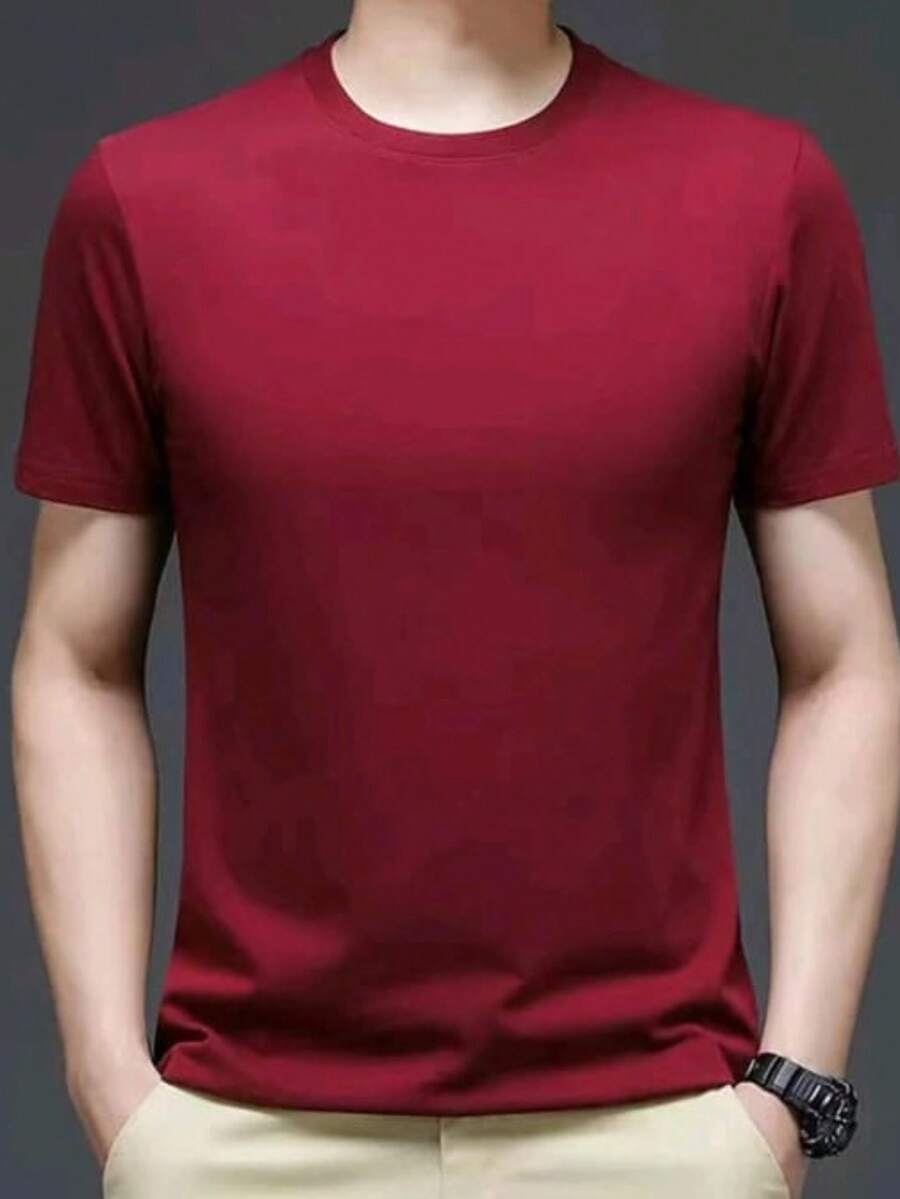 Men T-Shirts - Đỏ - Xem 1