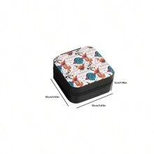 Caja de almacenamiento y exhibición mini para joyas, caja de embalaje de joyas para collares, aretes, anillos, estuche de joyas para boda - Negro - Ver 2