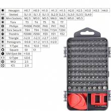 Kit De Desarmadores 115 En 1 Juego Profesional De Precisión - Negro - Ver 2