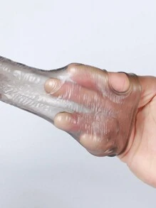 Funda para pene. Juguete sexual negro, transparente, fresco y suave para hombres y mujeres. Producto sexual SM sensual. Incluye un juego de dientes de lobo, un juego para pene, un anillo de bloqueo y un juego reutilizable para aumentar el tamaño del pene y mejorar la satisfacción sexual. Lavable y reutilizable. Producto sexual para parejas y diversión para adultos. Pene falso. Tienda de productos para adultos. Transporte confidencial.