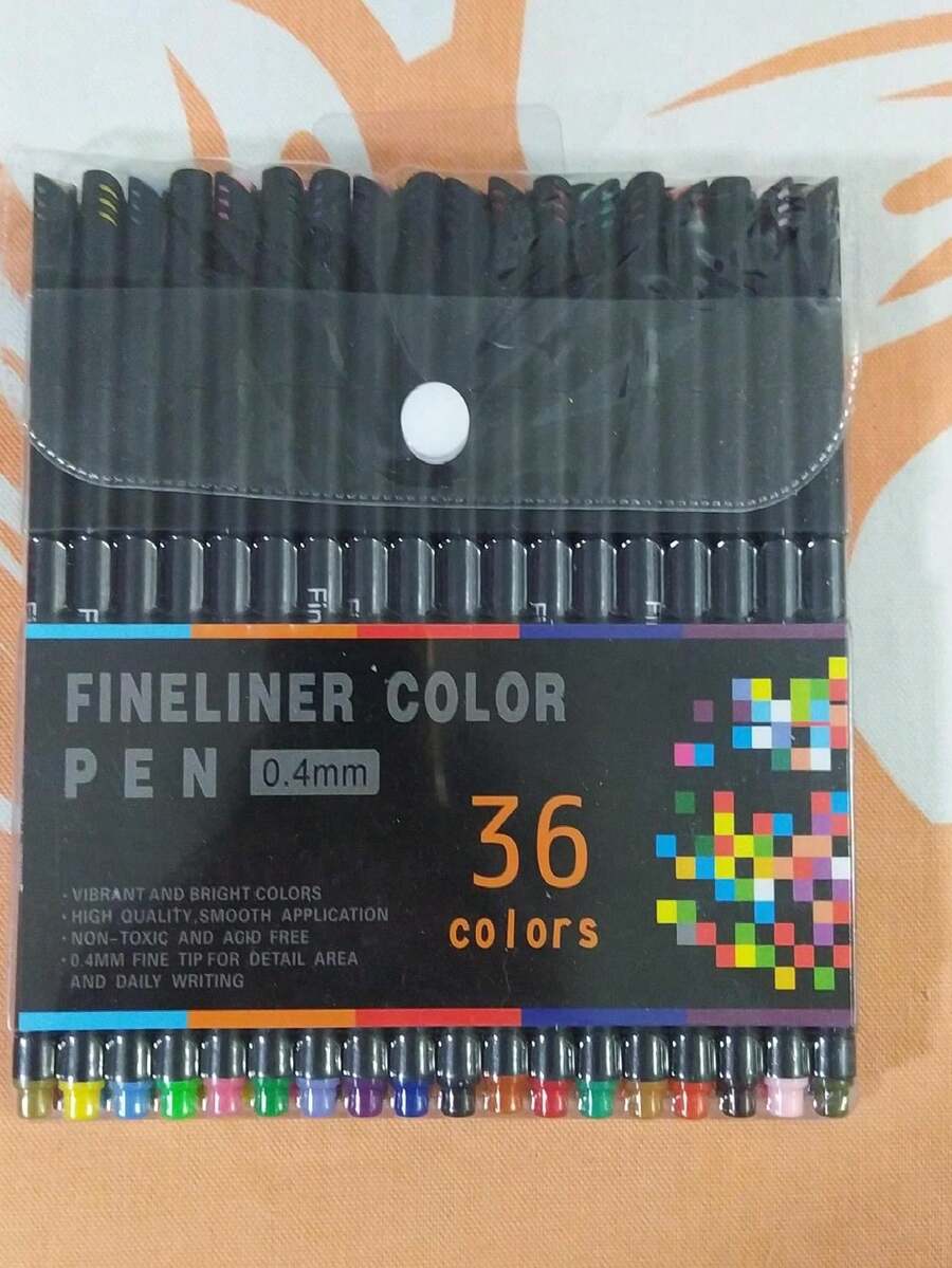 Plumas punto fino de colores - Multicolor - Ver 1