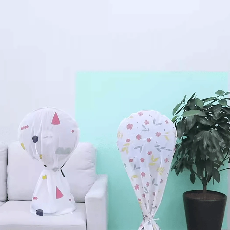 Full Coverage Electric Fan Cover Dustproof Protective Cover For Stand Floor Fan, Home Accessories - geometry - View 1