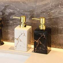 Butelka z dozownikiem mydła hotelowego, butelka z prasą, luksusowy żel pod prysznic, szampon, proszek do prania, płyn do prania wysokiej jakości, wystrój łazienki, wystrój jesienny, powrót do szkoły