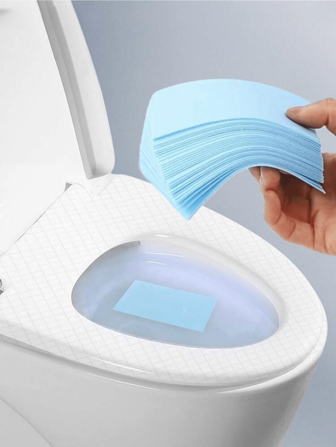 30入藍色茉莉香味多功能清潔片,適用於浴室、地板和家居使用