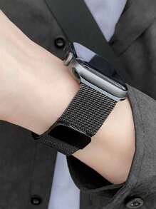 2 dây đeo Milanese Loop tương thích với Apple Watch 46mm 42mm 44mm 40mm 45mm 41mm 38mm Ultra 2 49mm, dây đeo lưới thép không gỉ từ tính cao cấp, tương thích với Series 11 10 9 8 7 6 SE 5 4 3 2 1 - Nhiều màu - Xem 4
