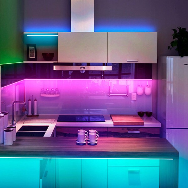 Wireless Led Strip Controller With Rgb 24key Ir Remote, Smartphone App