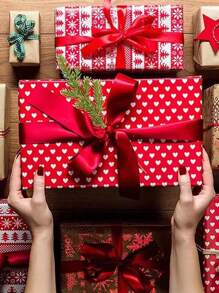 20 件人造松枝圣诞花环装饰，圣诞节