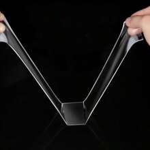 1pc Transparent Double-sided Nano Adhesive Tape - Clear - View 6