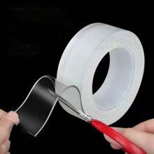 1pc Transparent Double-sided Nano Adhesive Tape - Clear - View 2