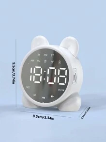 1入組鐘設計無綫音箱 - 白色 - 查看 7