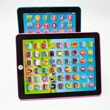 1套粉色英語教育學習平板電腦,備有說故事和點讀功能,是早期教育玩具 - 粉色 - 查看 1
