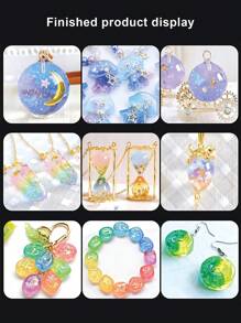 5 件/套無味 10 毫升著色劑適用於 Diy 水晶膠、uv 膠、珠寶手工裝飾 - 彩色 - 查看 4