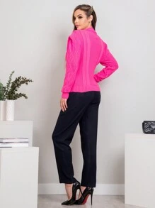 Women Sweaters - 粉色 - 查看 5